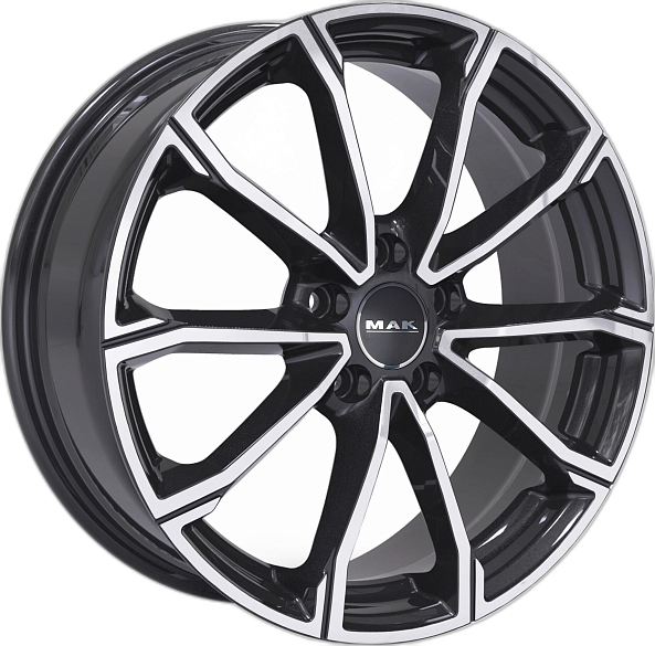 ДИСК ЛС 16x6,0 5x112 DaVinci Black Mirror (MAK) 43 /57,1/