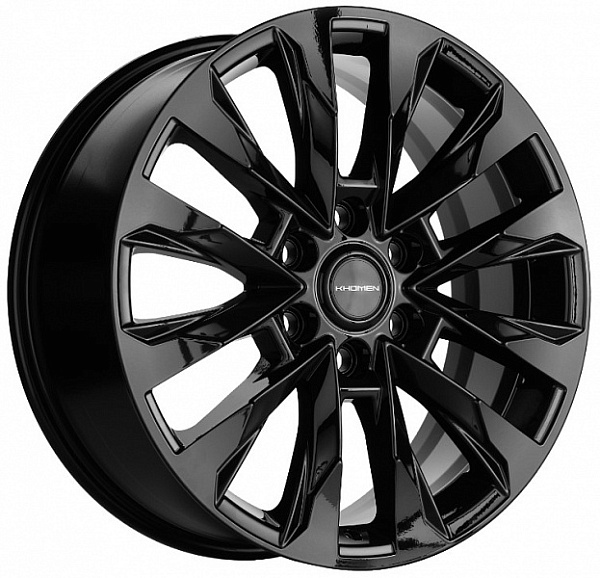 Диск ЛС 20x8 6x139,7 KHOMEN 2010 (LC 300) BLK (Carwel) 60 /95,1/