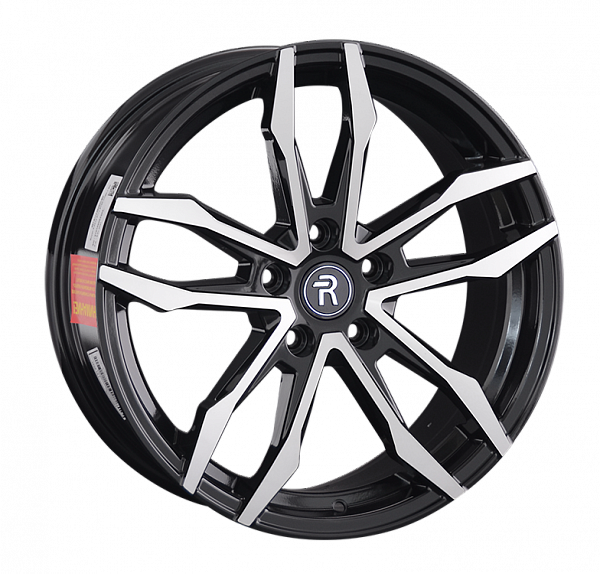 ДИСК ЛС 18x8,0 5x114,3 LX188 BKF (Replay) 30 /60,1/